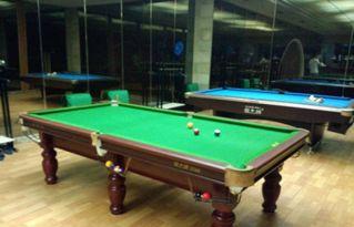 网红台球厅牌子图片,台球新风尚，潮流聚集地